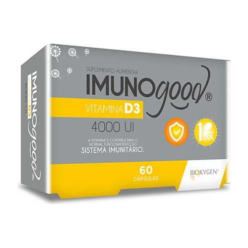 Imunogood Vitamina D3 4000 UI Cápsulas 60 cápsulas — Fharmonat