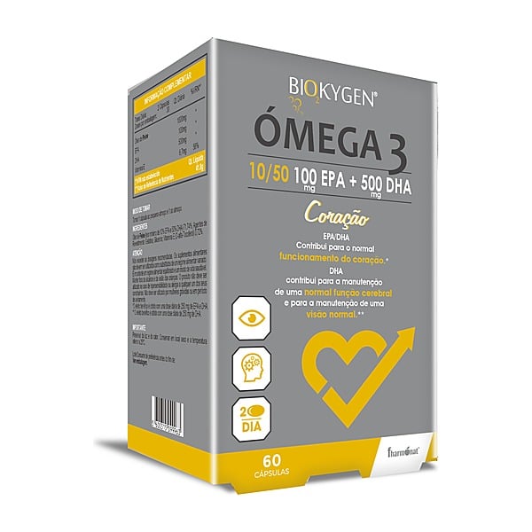 Biokygen Ómega 3 EPA/DHA Cápsulas 60 cápsulas — Fharmonat