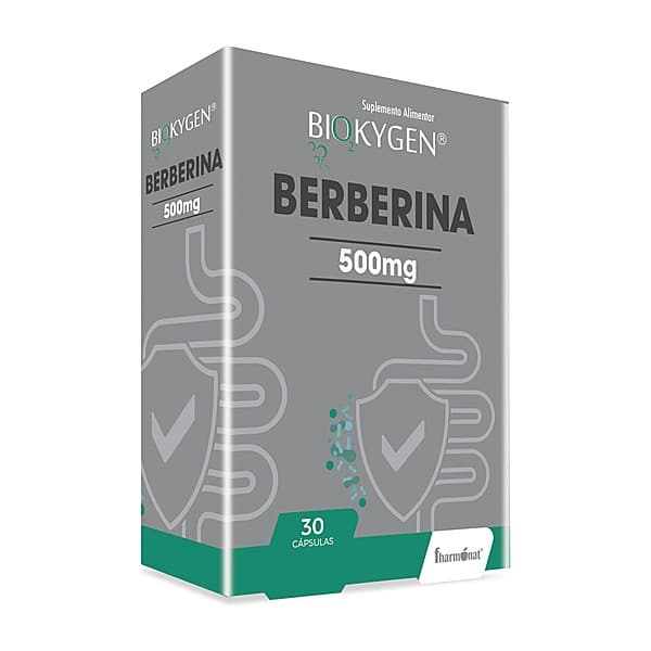 Biokygen Berberina 500 mg Cápsulas 30 cápsulas — Fharmonat