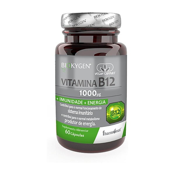 Biokygen B12 1000 mcg Cápsulas 60 cápsulas — Fharmonat