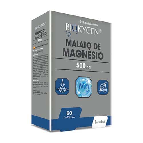 Biokygen Malato de Magnésio Cápsulas 60 cápsulas — Fharmonat