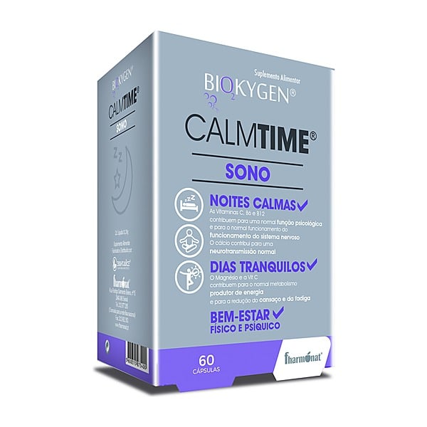 Biokygen Calmtime Cápsulas 60 cápsulas — Fharmonat