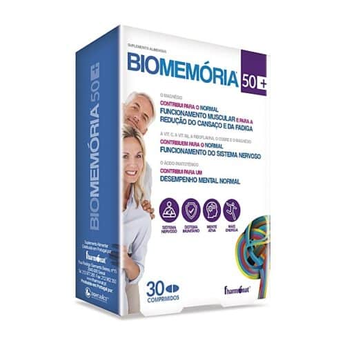 Biomemória 50+ Comprimidos 30 comprimidos — Fharmonat