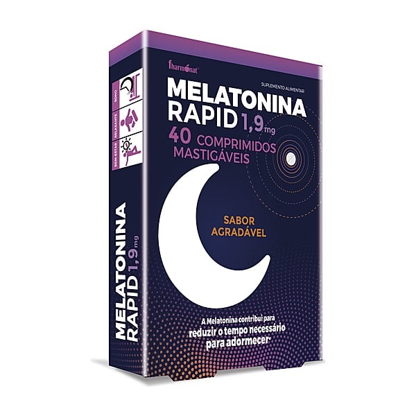 Melatonina Rapid 1,9 mg Comprimidos 40 comprimidos — Fharmonat
