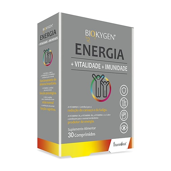 Biokygen Energia Comprimidos 30 comprimidos — Fharmonat