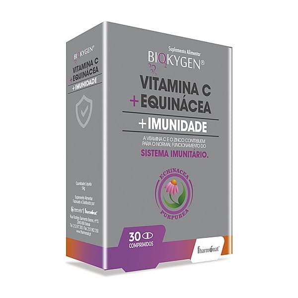 Biokygen Vitamina C + Equinácea Comprimidos 30 comprimidos — Fharmonat