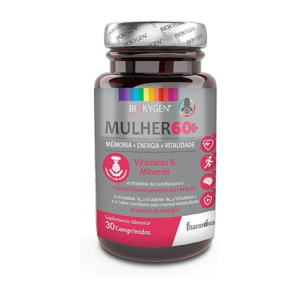 Biokygen Mulher 60+ Comprimidos 30 comprimidos — Fharmonat