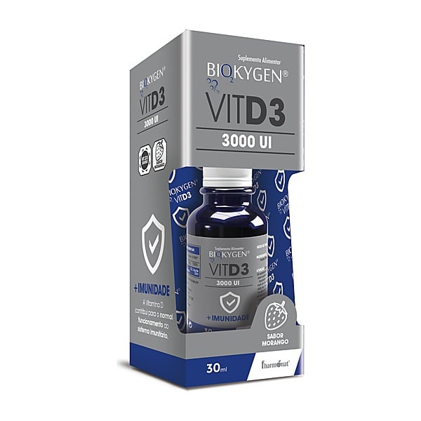 Biokygen Vitamina D3 3000 UI Gotas 30 ml — Fharmonat