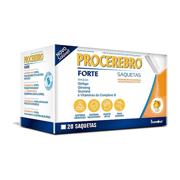 Procerebro Forte Saquetas 20 saquetas — Fharmonat