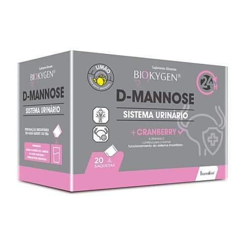 Biokygen D-Mannose Solúvel Saquetas 20 saquetas — Fharmonat