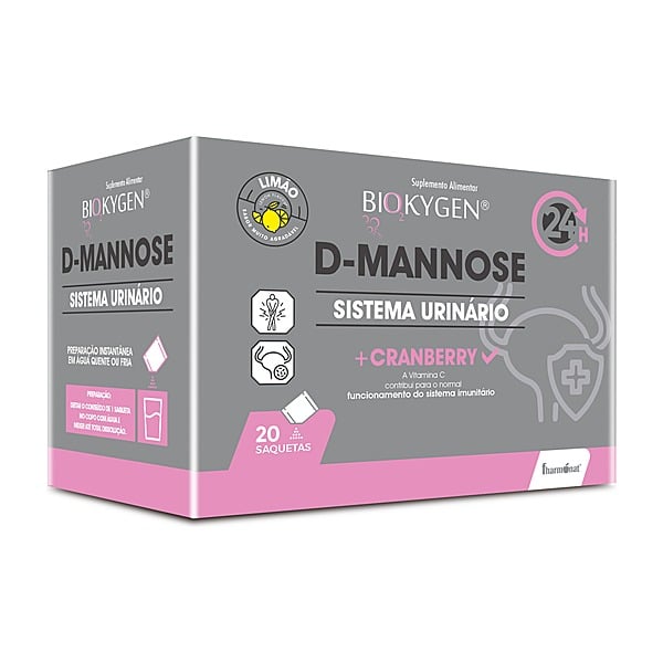 Biokygen D-Mannose Solúvel Saquetas 20 saquetas — Fharmonat