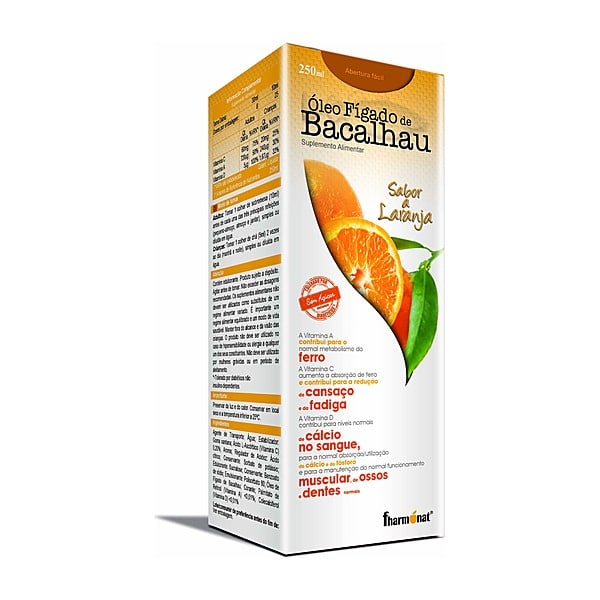 Óleo de Fígado de Bacalhau 250 ml — Fharmonat