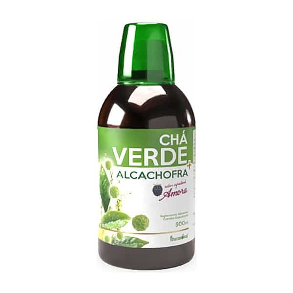 Chá Verde + Alcachofra 500 ml — Fharmonat