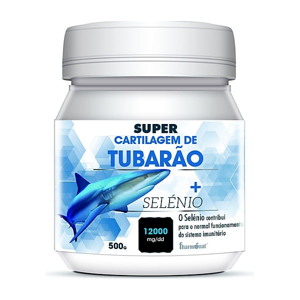 Cartilagem de Tubarão + Selénio 500 g — Fharmonat