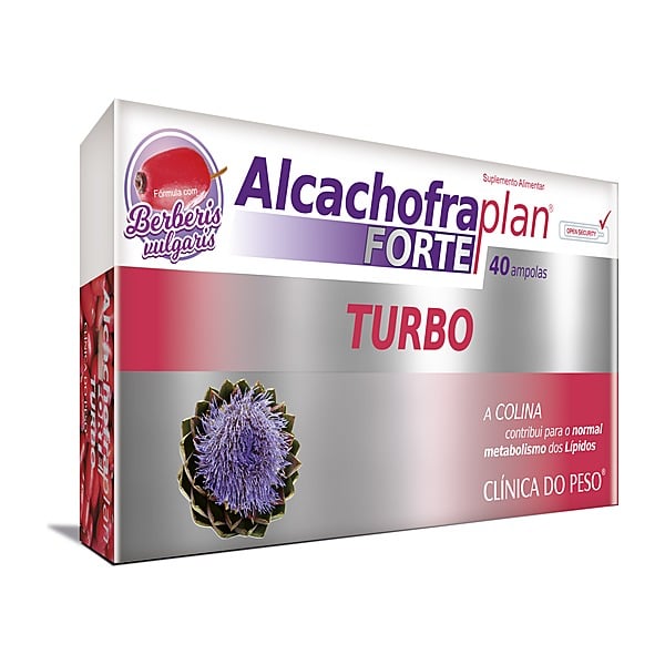Alcachofra Plan Forte Turbo Ampolas 40 ampolas de 10 ml — Fharmonat